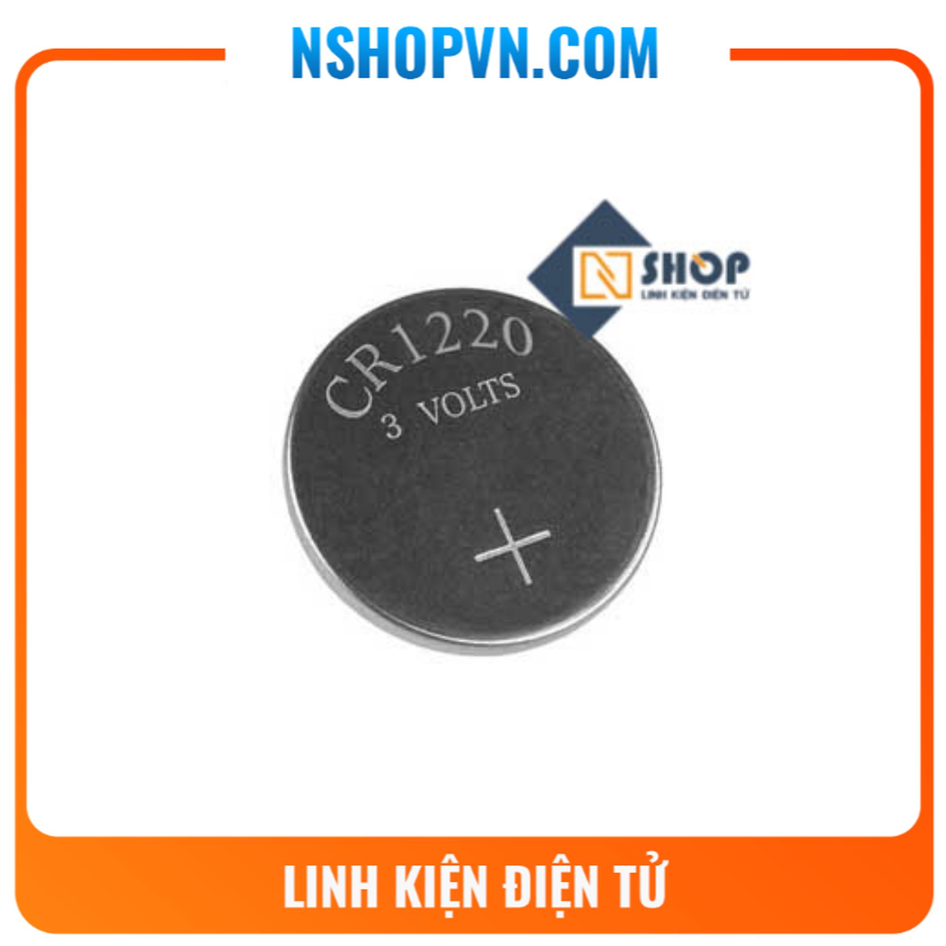 4 pin cúc áo cr1220 3volt