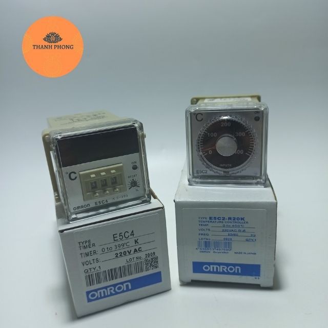 Đồng Hồ Điều Khiển Nhiệt Độ Omron E5C4, E5C2 220V