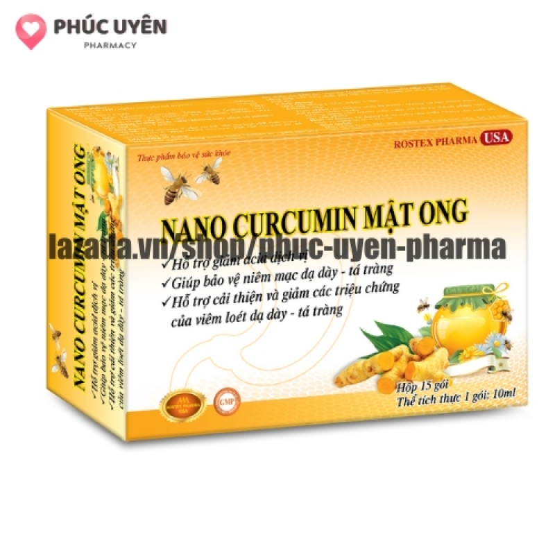 Dung dịch NANO NGHỆ MẬT ONG giải pháp cho người đau dạ dày – Hộp 15 túi x 10 ml nhập khẩu