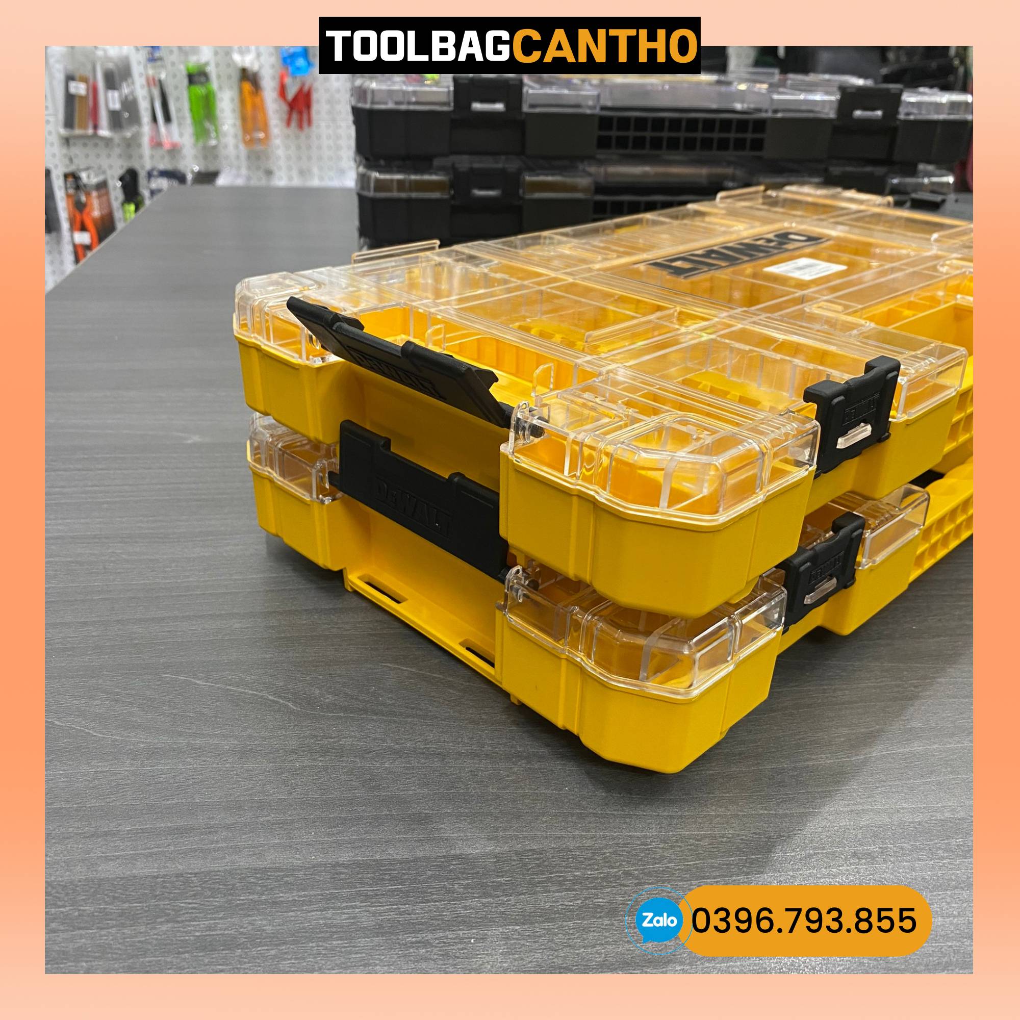 Hộp đựng mũi vít, mũi khoan Dewalt
