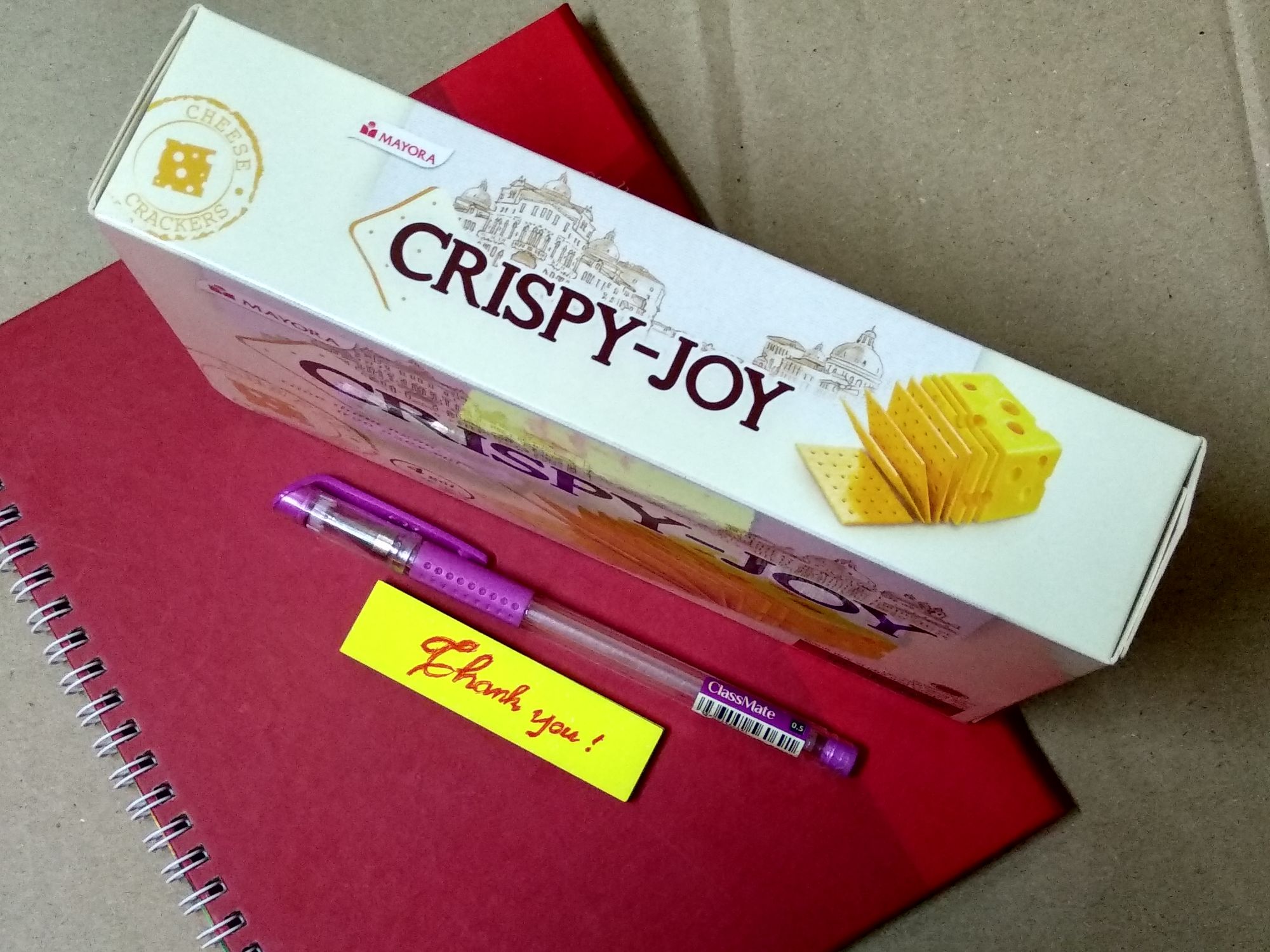 Bánh Quy Vị Phô Mai Crispy Joy (180g)