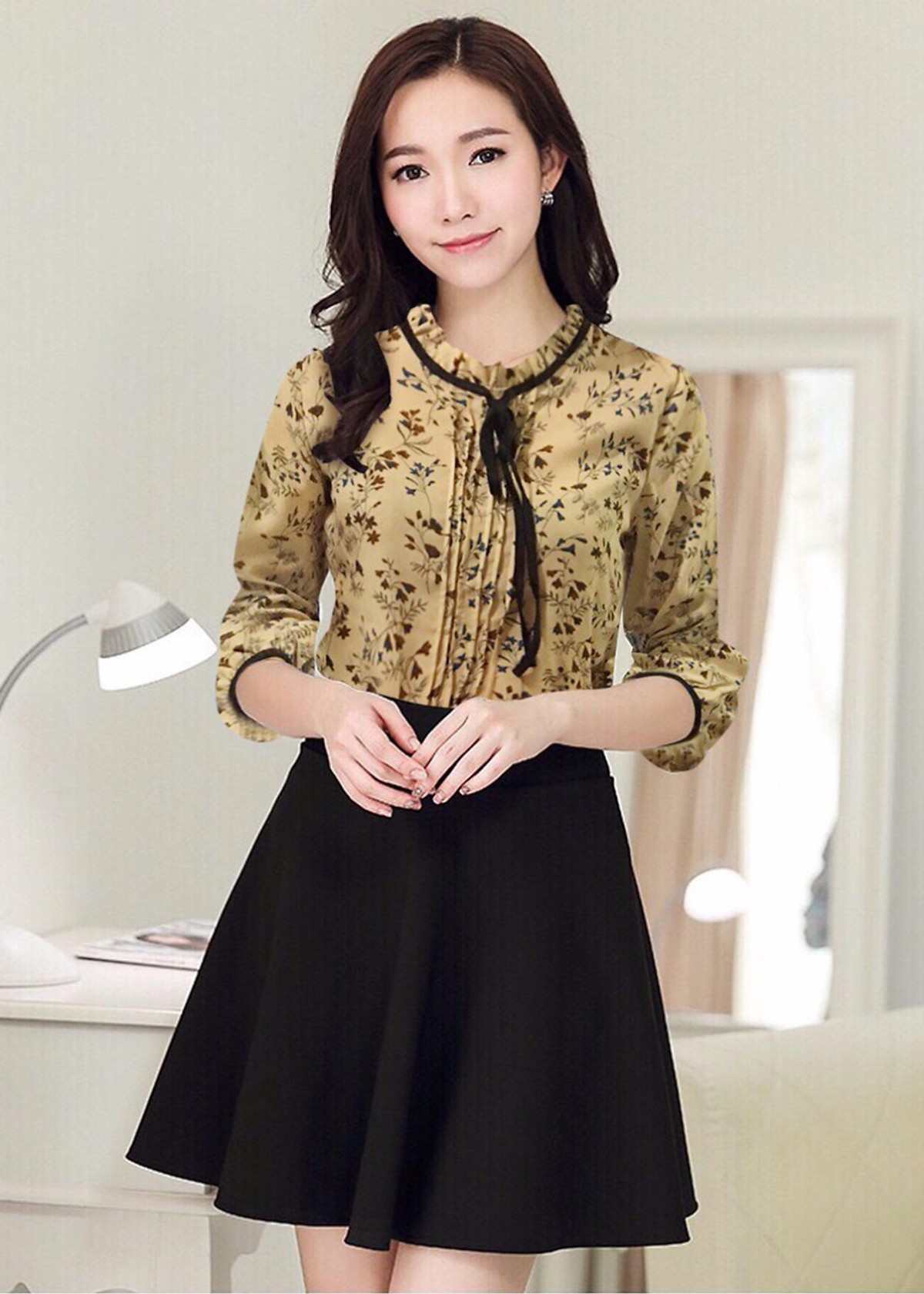 Chân váy xòe tiểu thư chipxinhxk