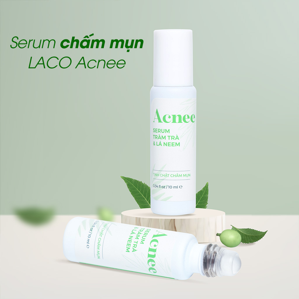 Tinh chất chấm mụn Laco Acnee - Serum Tràm trà