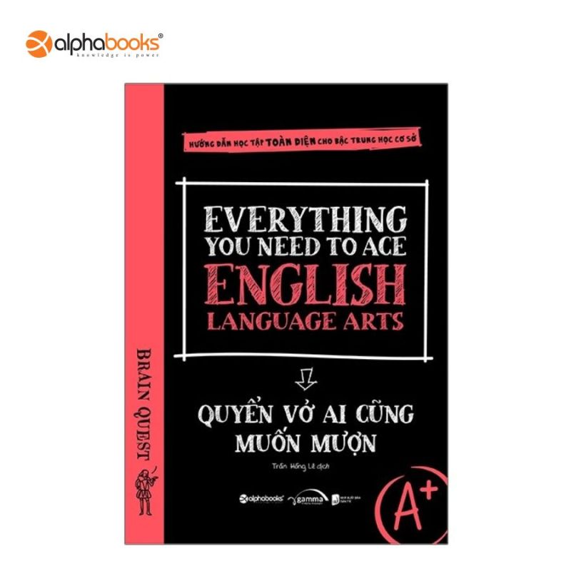 Sách Mới Alphabooks - Everything You Need To Ace English Language Arts - Quyển Vở Ai Cũng Muốn Mượn