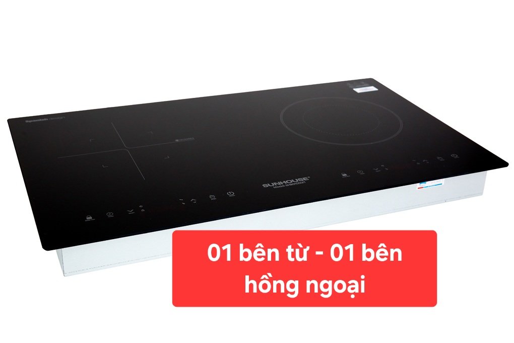 Bếp từ hồng ngoại Sunhouse SHB9105MT (Lắp âm hoặc để nổi đều được, bảo hành chính hãng)