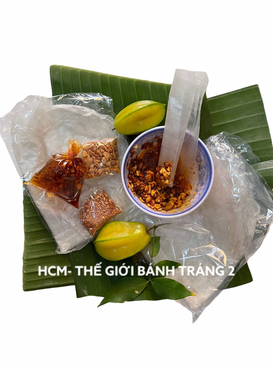 Combo 30 bánh tráng sa tế tỏi phi Tây Ninh cay thơm ngon