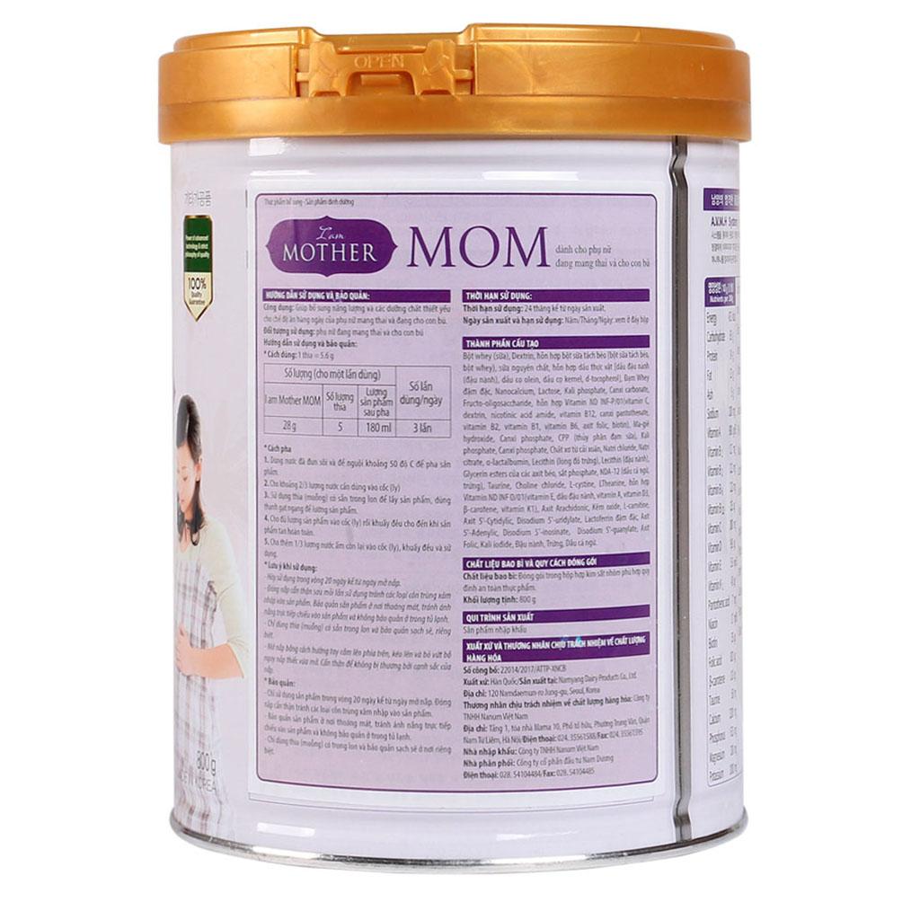 Sữa Bột I AM MOTHER Mom 800g