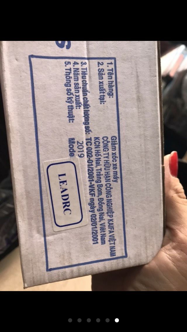 Phuộc sau xe Lead/ Scr hiệu Kaifa