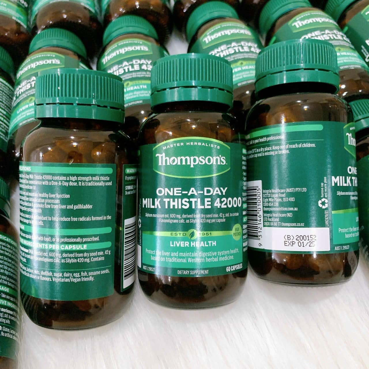 Gan Wagner MILK THISTLE 50000mg 60 viên
