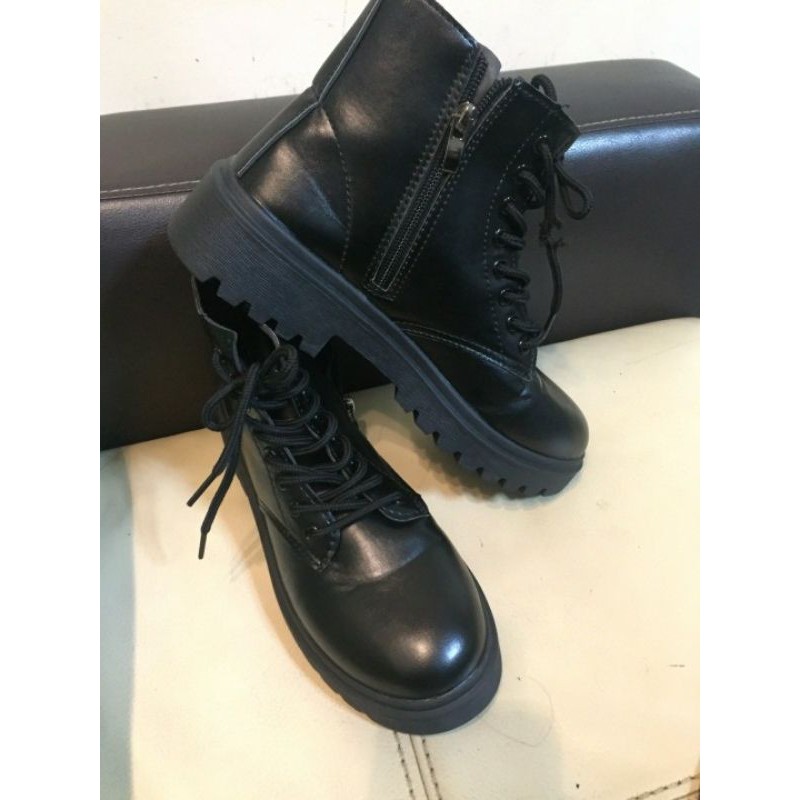 Giày Boots Nữ Ullzang Hot Hit (Kèm Ảnh Thật)
