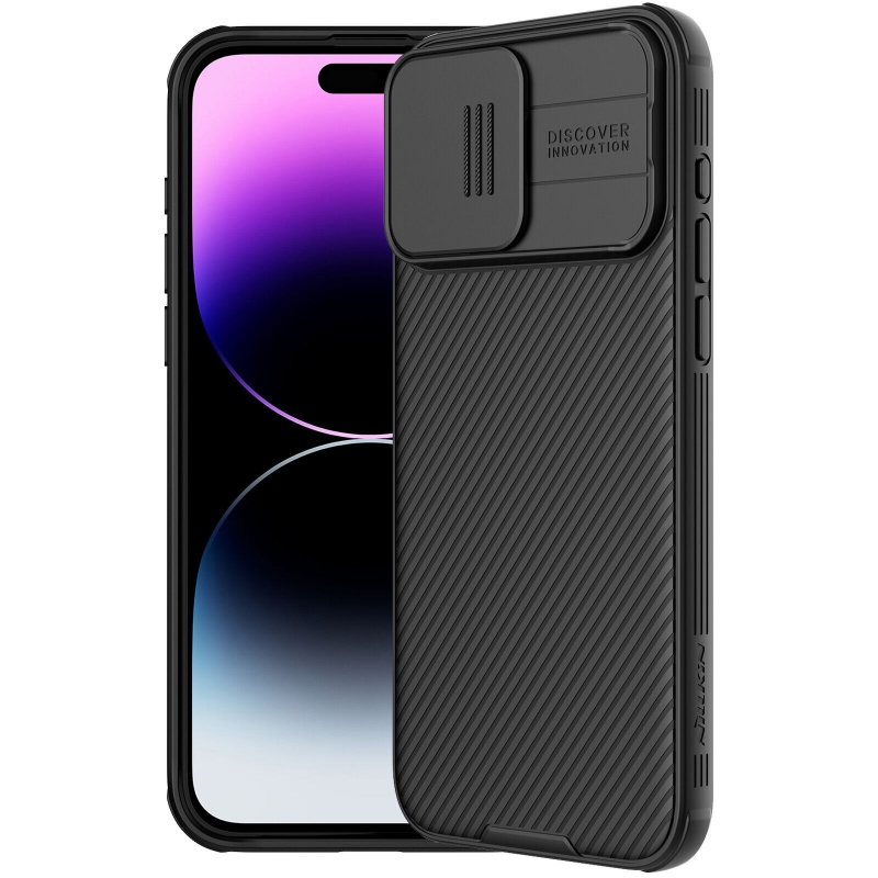 Ốp Lưng iPhone 15 Pro Bảo Vệ Camera Hiệu Nillkin CamShield Pro Case