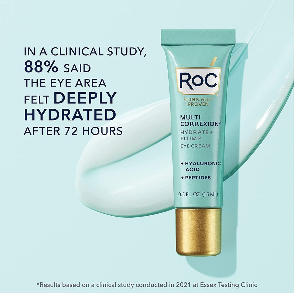 Kem Dưỡng Mắt RoC Multi Correxion Hydrate + Plump Eye Cream (15mL)