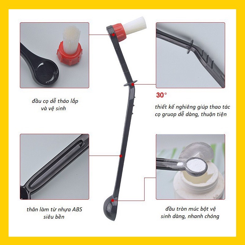 Chổi Vệ Sinh Máy Pha Cà Phê, Cọ Máy Pha Cà Phê