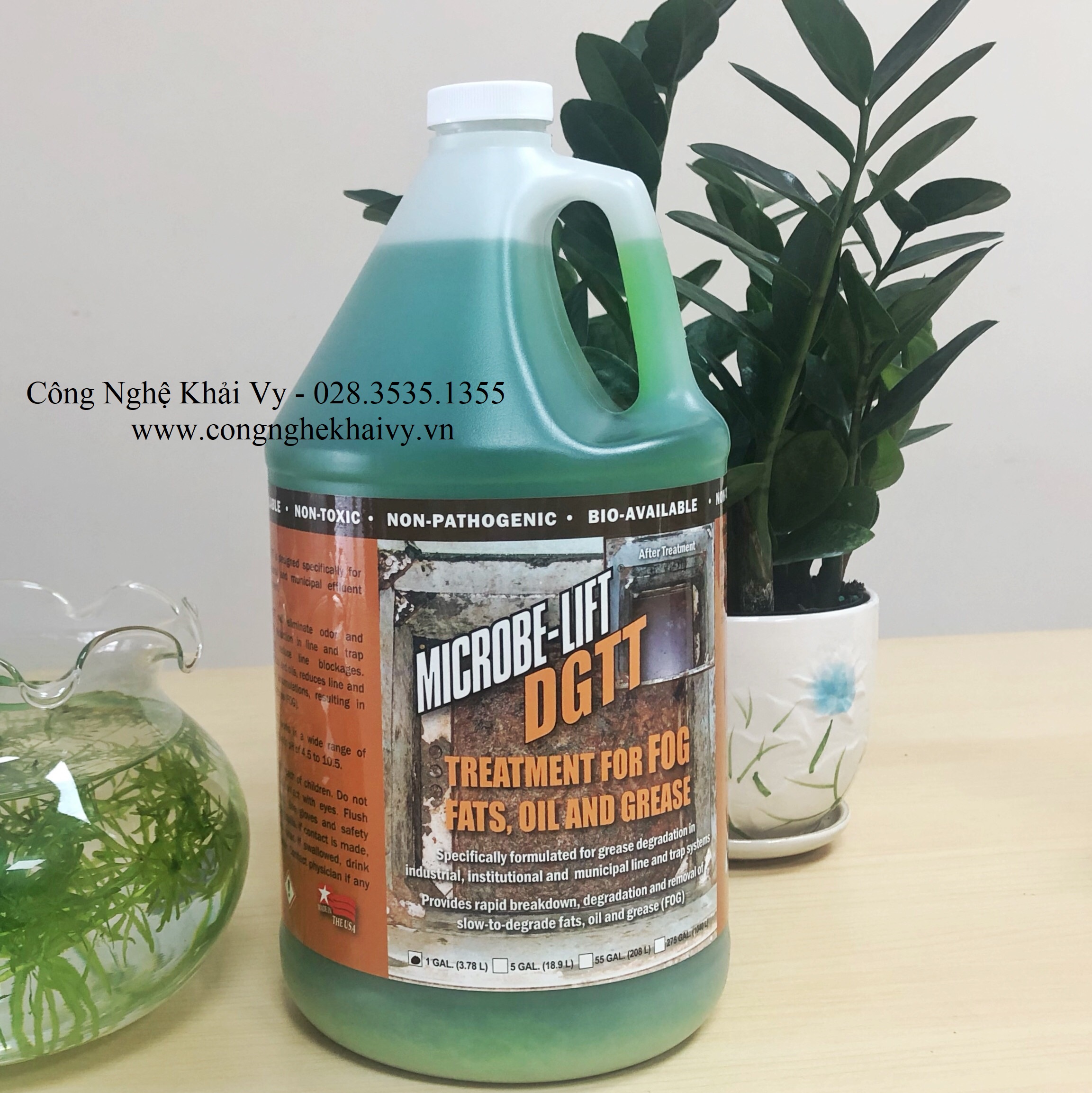 [HCM]Vi sinh xử lý dầu mỡ chất béo MICROBE-LIFT DGTT