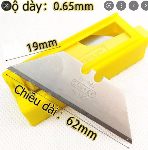Lưỡi dao rọc cáp thẳng stanley