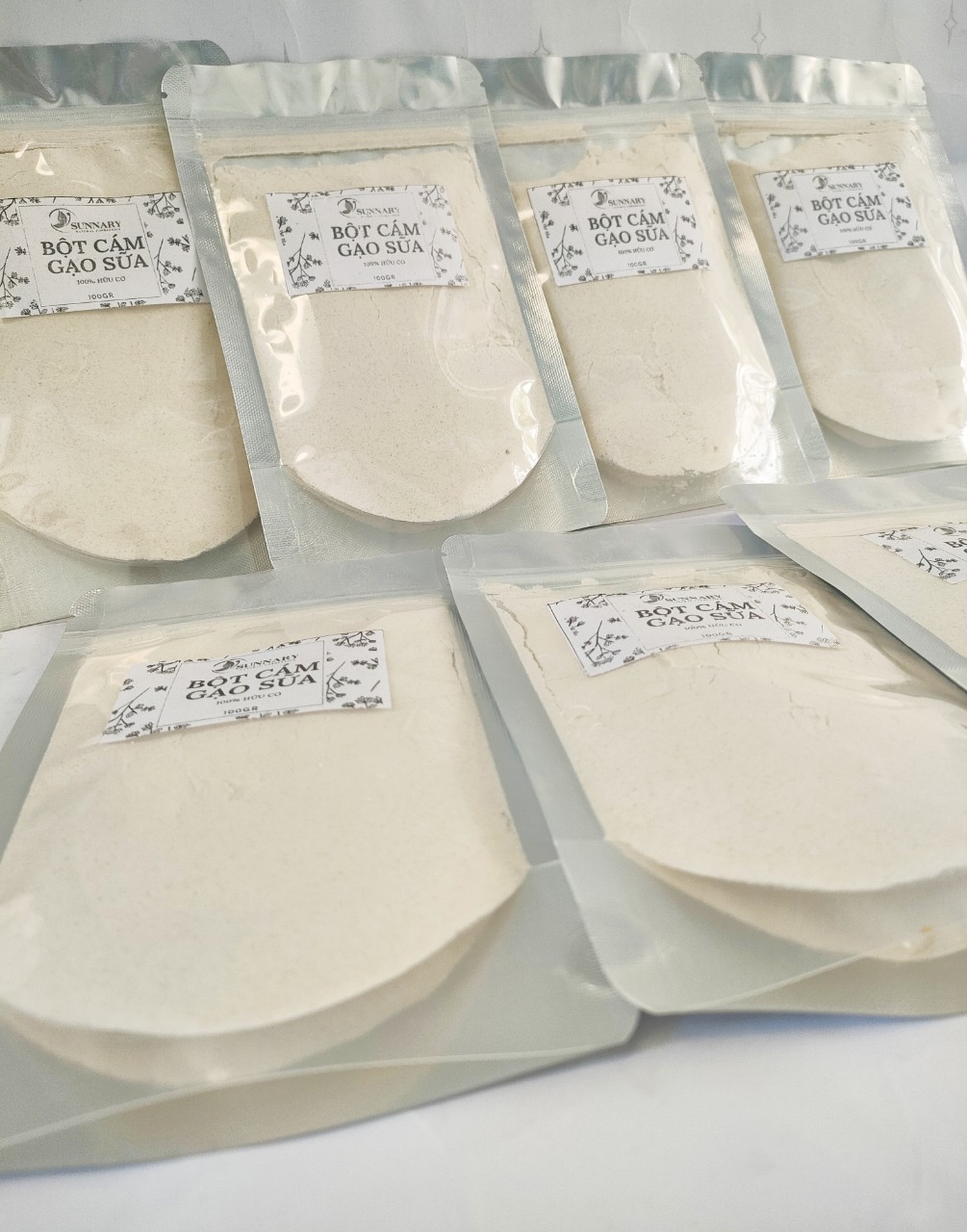 Bột cám gạo sữa non túi 100gr