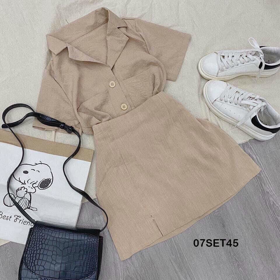 [HCM]Set Bộ Cổ Vest