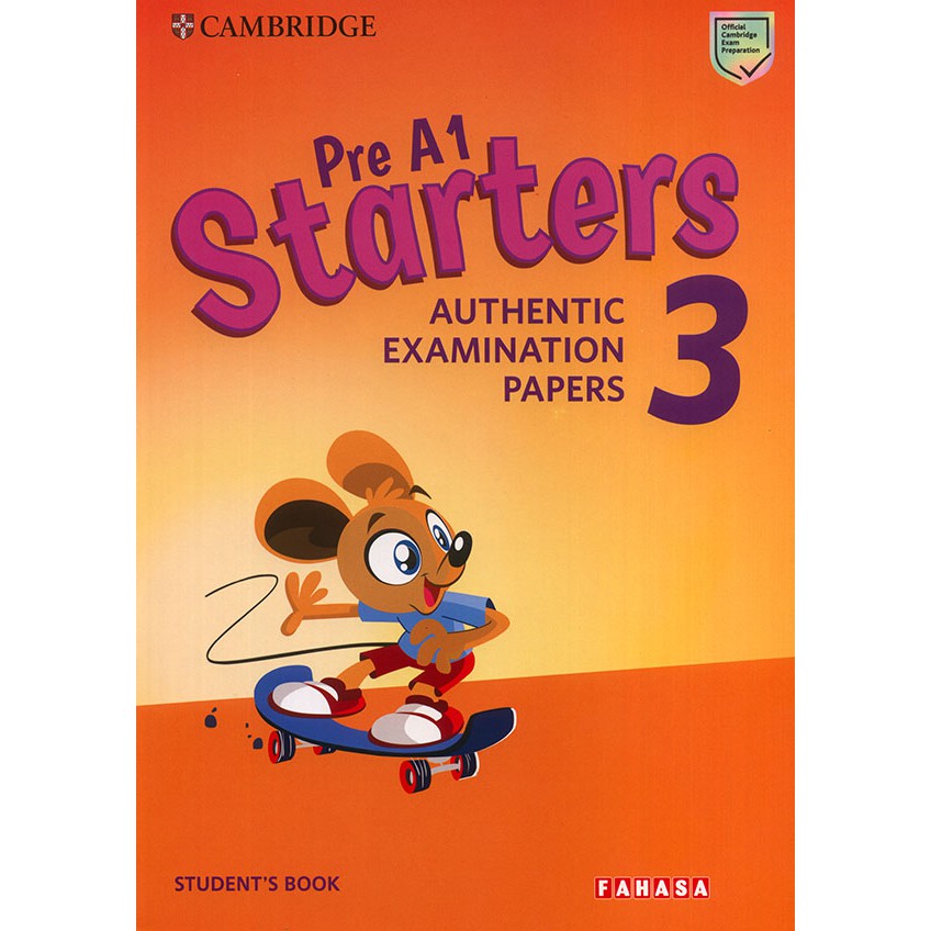 [HCM]Sách - Cambridge English - Starters 3 (For Revised Exam From 2018)