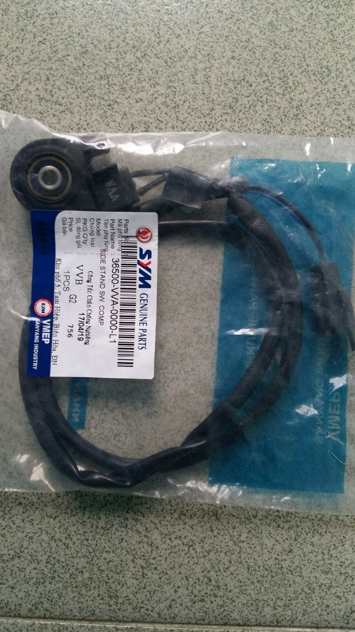 CÔNG TẮC ĐÁ CHỐNG XE TAY GA SHAKR 125 SYM