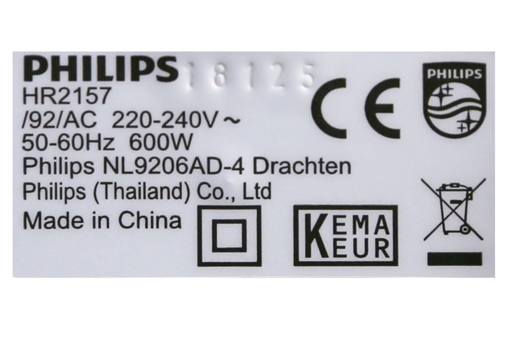 Máy xay sinh tố PHILIPS HR2157