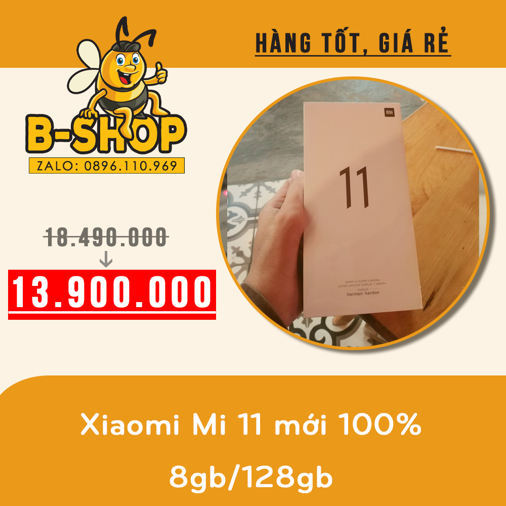 Điện thoại Xiaomi Mi 11 (RAM 8GB, 12GB, 128GB) giá rẻ