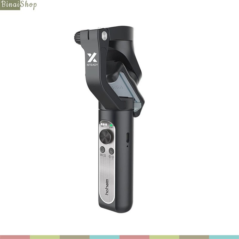 Hohem ISteady X - Gimbal Chống Rung Nhỏ Gọn, Siêu Nhẹ Cho Điện Thoại, Nhận Diện Khuôn Mặt, Tự Động Lấy Nét, Hoạt Động 8 Giờ