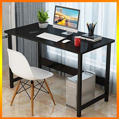 Bàn làm việc chân sắt sơn tĩnh điện mặt gỗ MDF