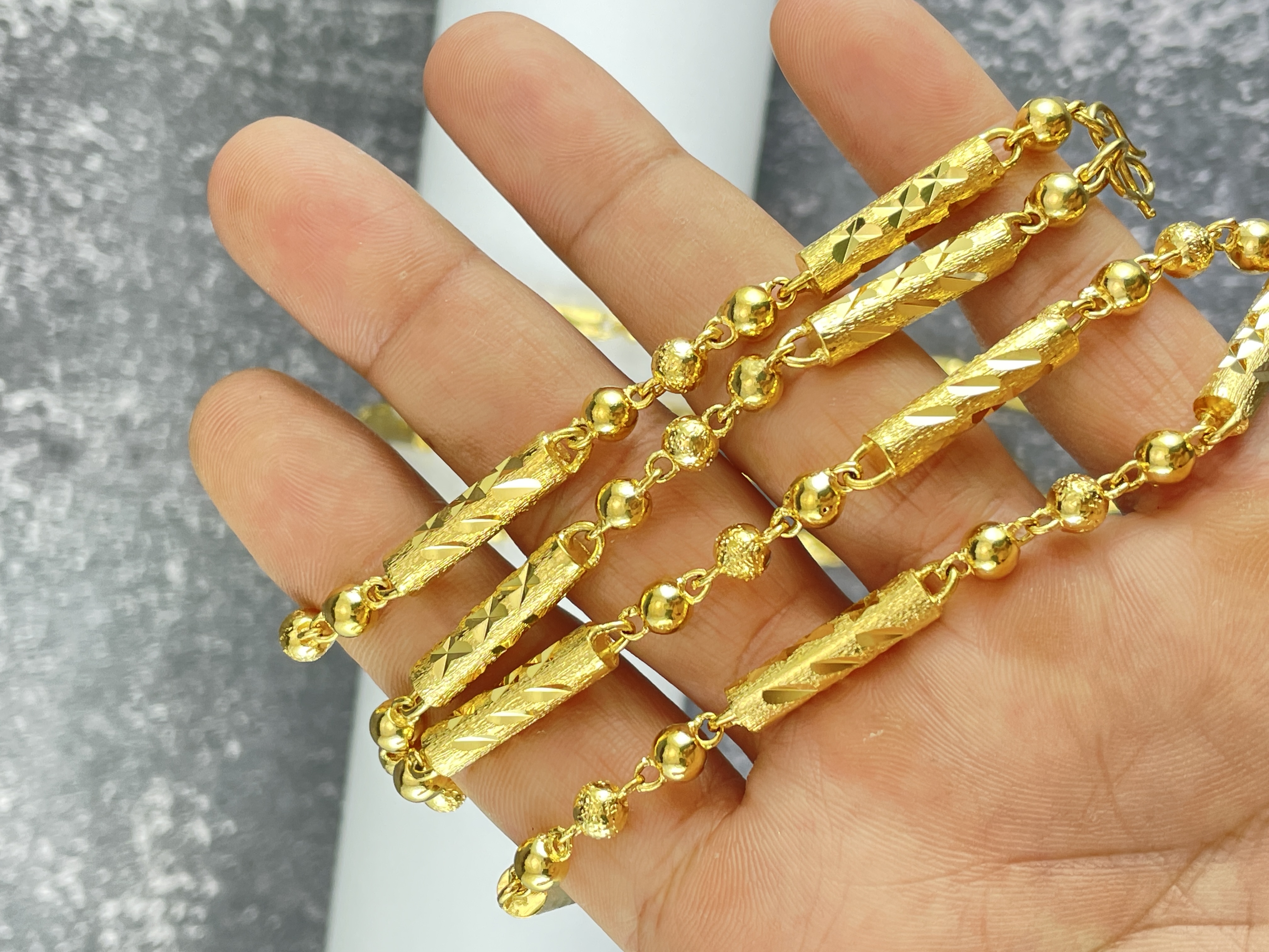 Dây chuyền nam mạ vàng 18k cao cấp - dc020l27