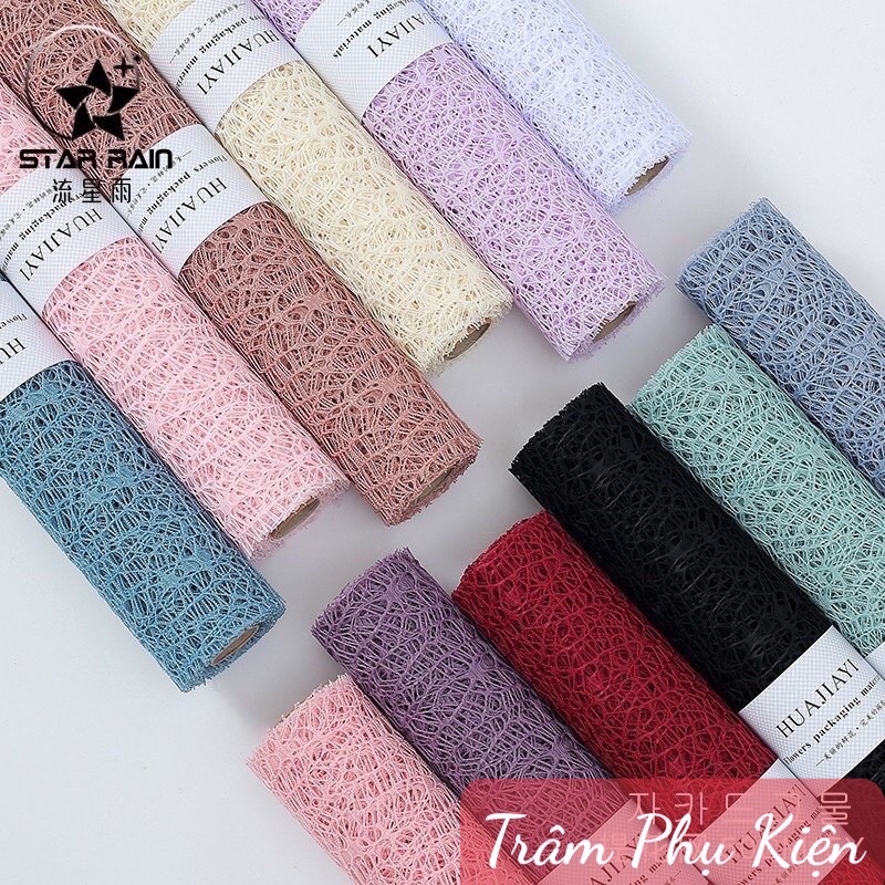 (Cuộn5M) Lưới nhện bó hoa 50cm