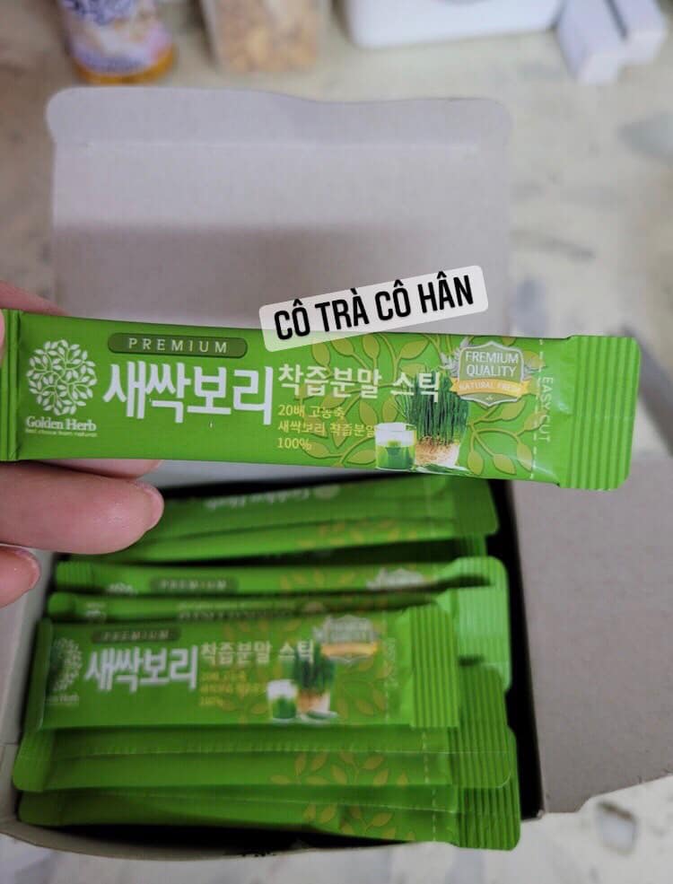 NƯỚC ÉP MẦM LÚA MẠCH NON CAO CẤP G0LDEN HERB