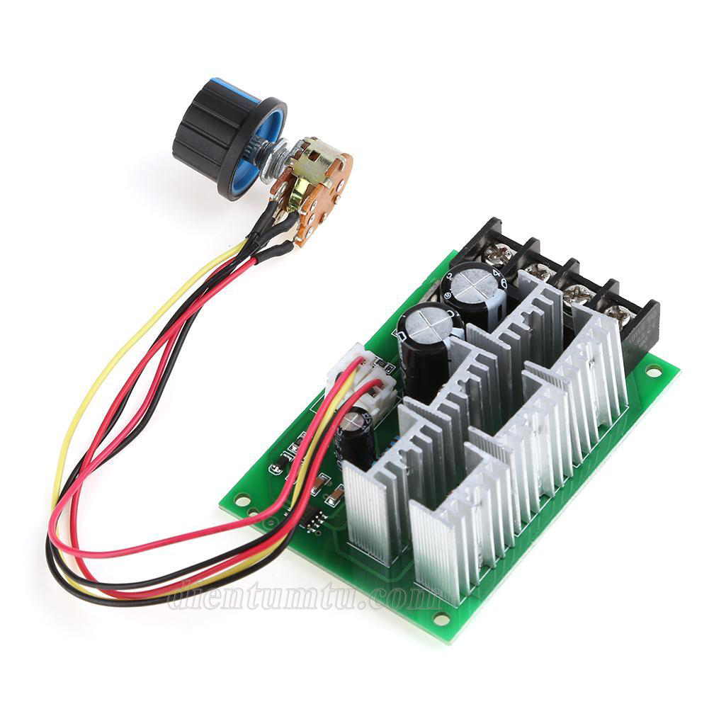 Mạch điều khiển tốc độ động cơ DC PWM 12V - 55V 40A (Mạch Băm Xung PWM)