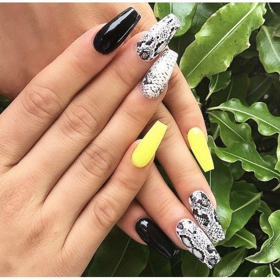 Foil da rắn dán nail