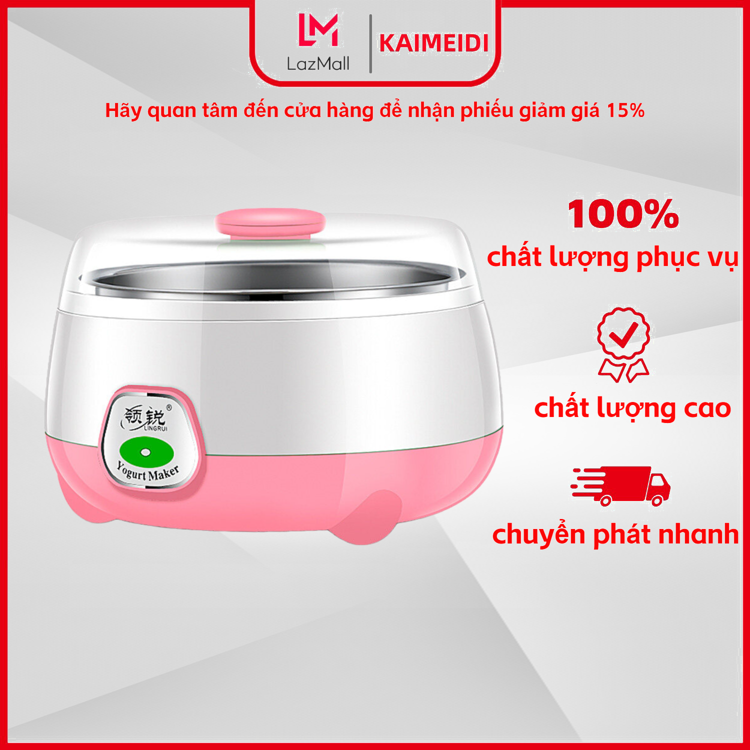 KAIMEIDI Household automatic yogurt machine small fermentation machine mini cup multi-functional yogurt machine