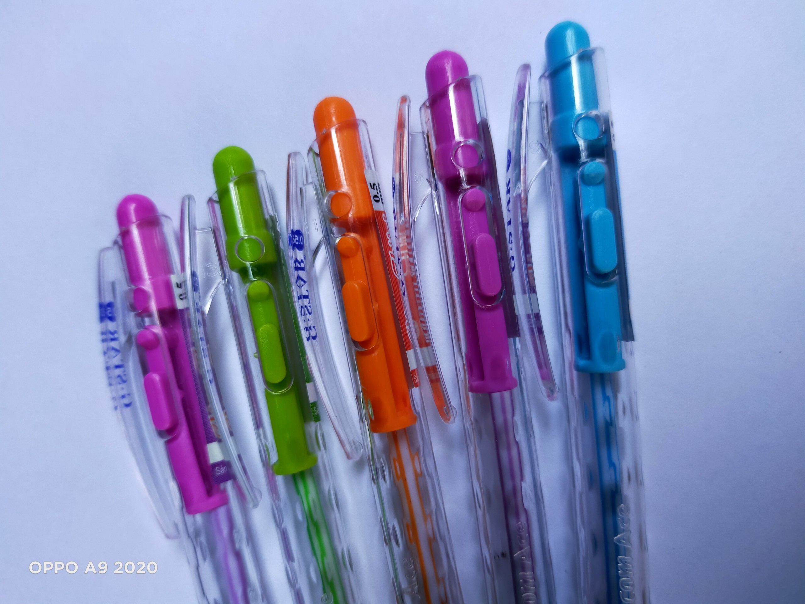 Combo 5 cây bút bi R1 Thái lan (mực xanh)