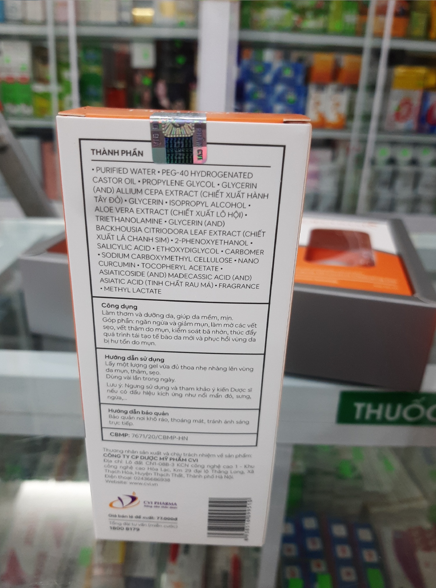 kem nghệ nano Decumar