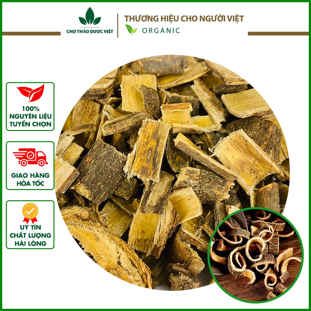 Hợp hoan bì khô sạch 100g - chợ thảo dược việt