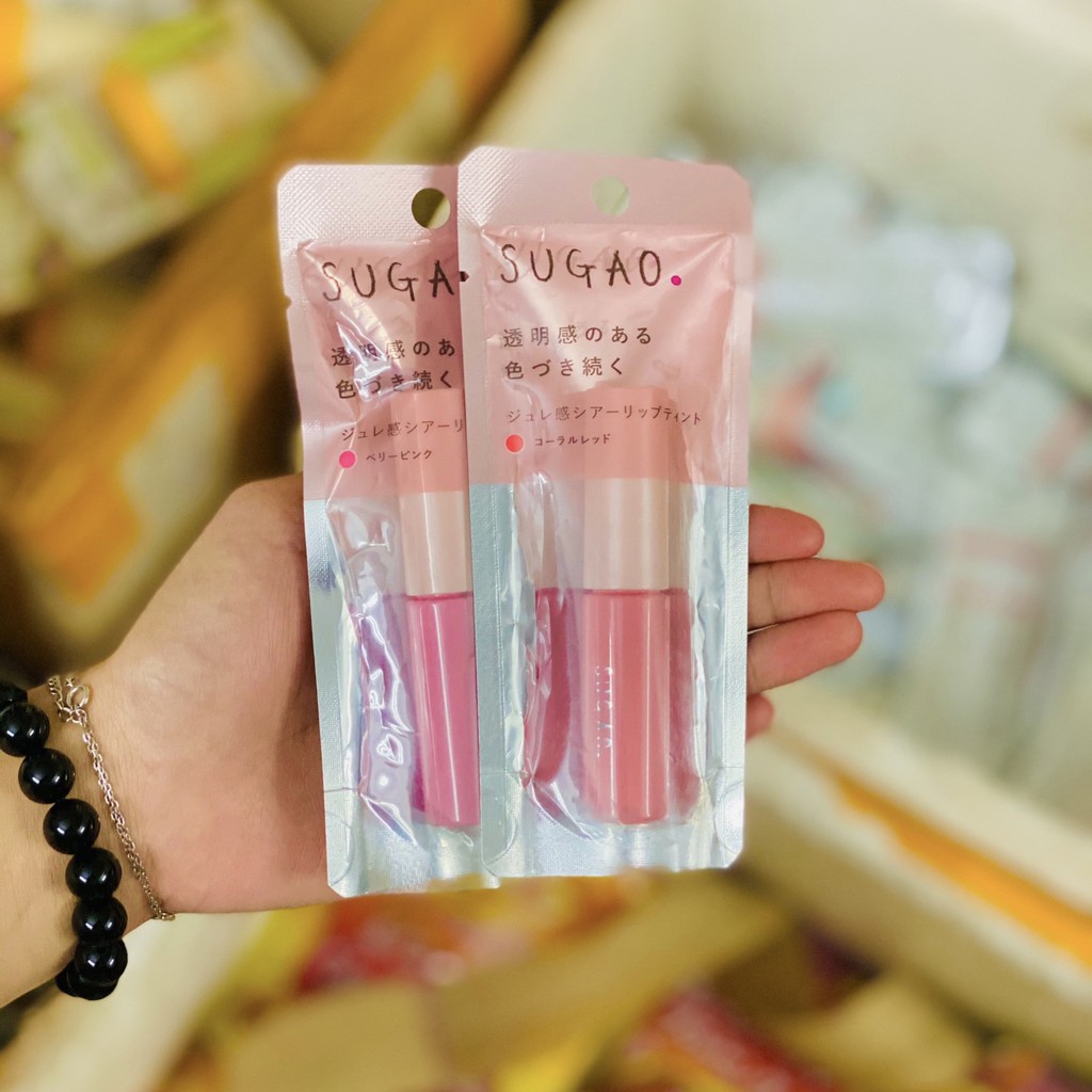 Son Sugao Sheer Lip Tint 4.7ml Nhật Bản