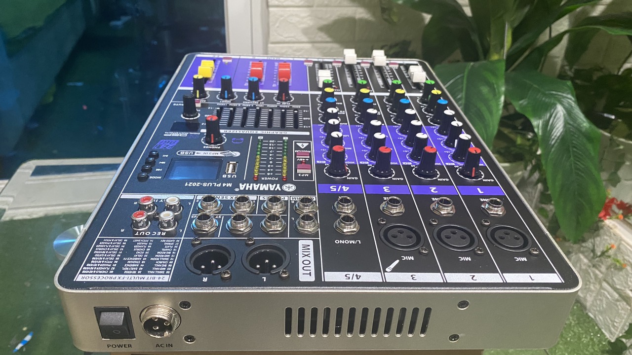 [HCM]Mixer Yamaha M4-99 PLUS hiệu ứng