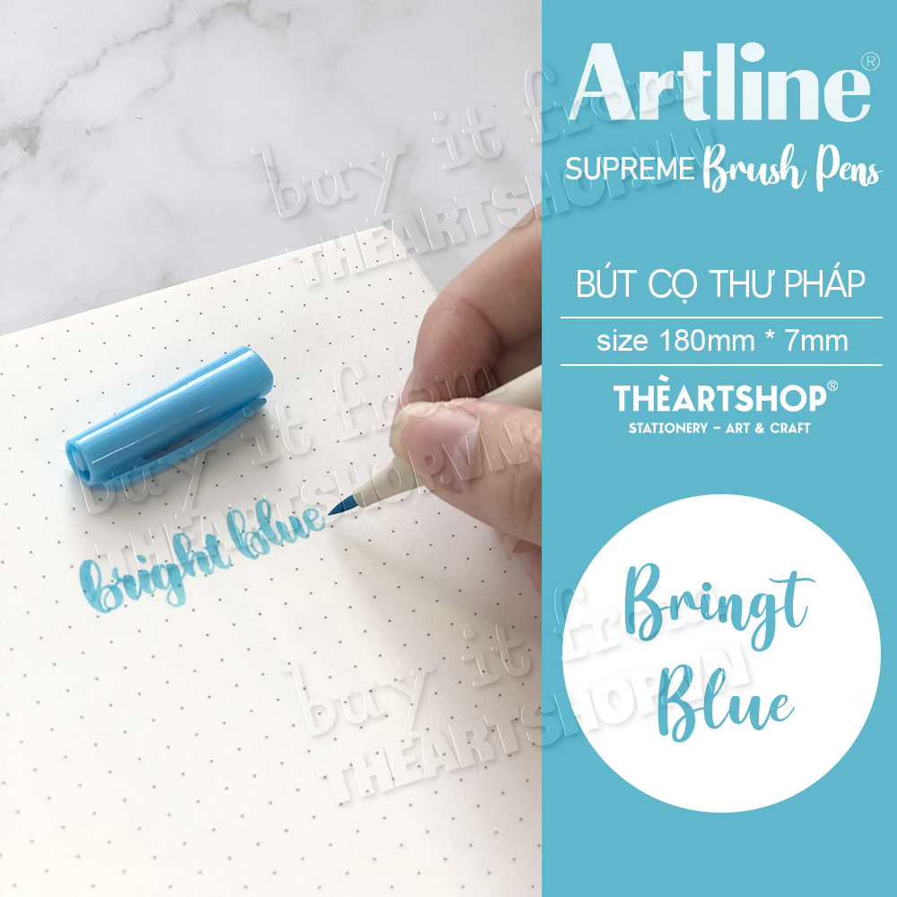 [THEARTSHOP] Bút đầu cọ ARTLINE SUPREME brush pen (EPFS-F) phần 2