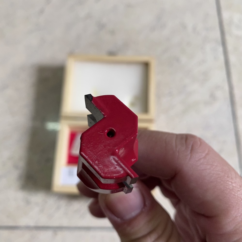 Bộ mũi phay ghép ván cốt 12.7mm King - Japan