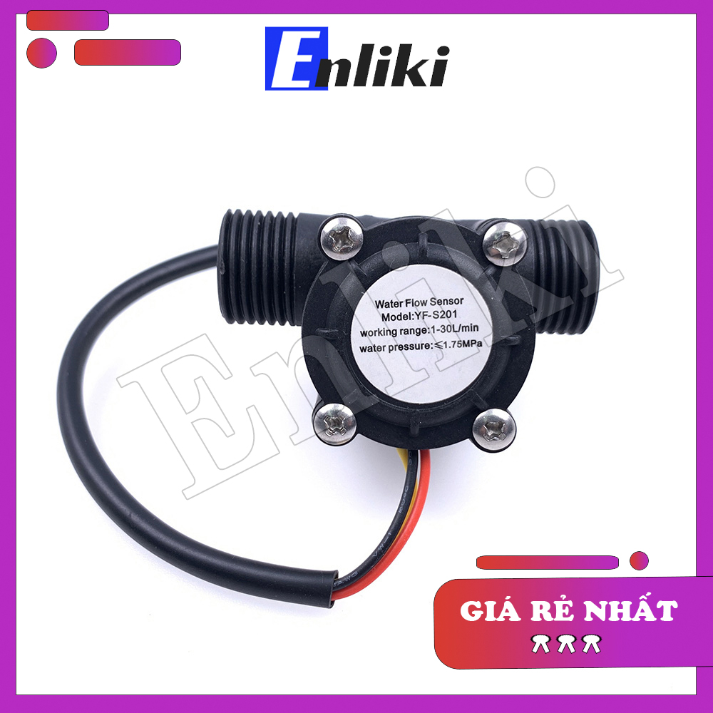 Cảm Biến YF-S201 Đo Lưu Lượng Nước