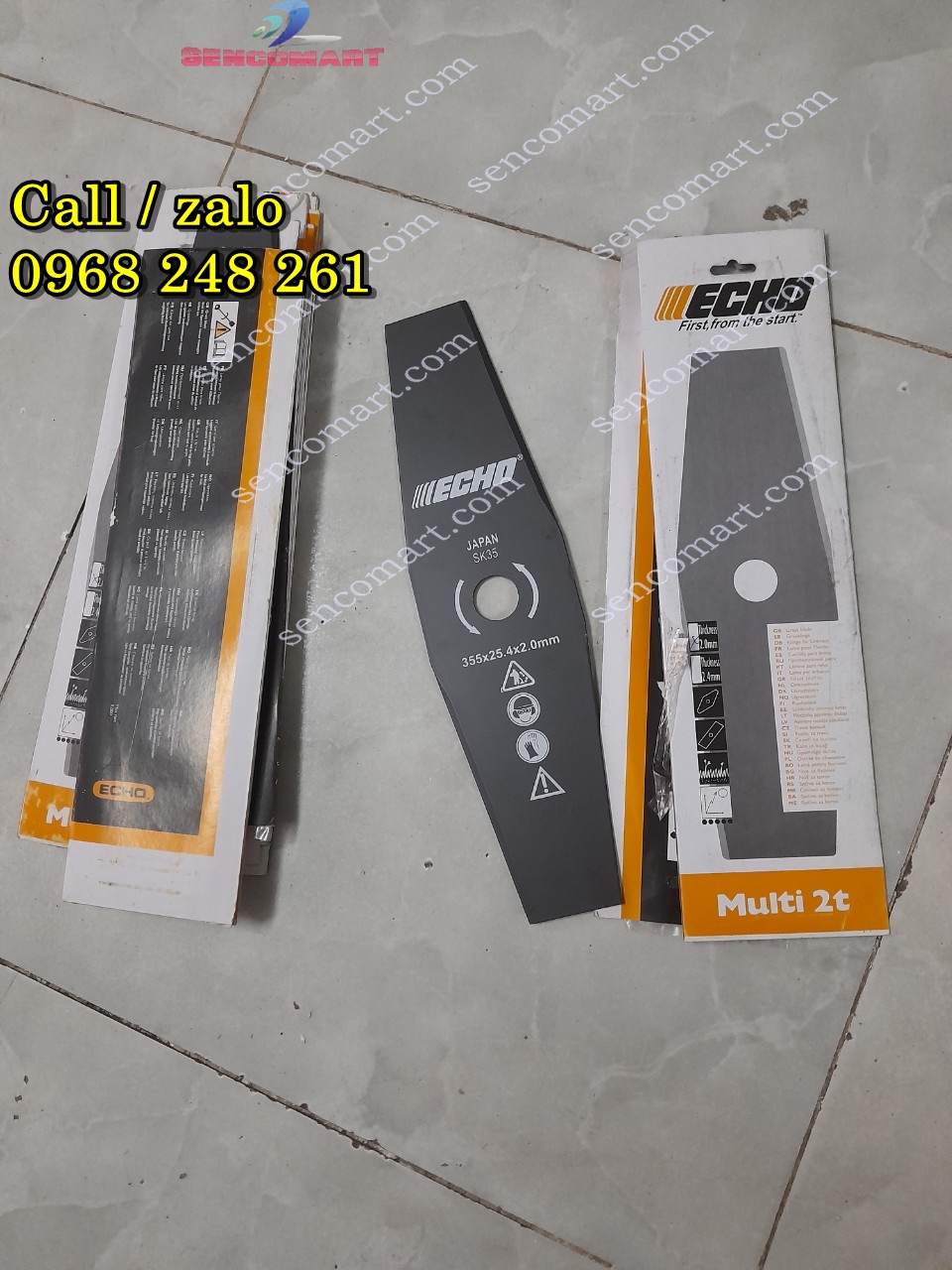 Lưỡi Cắt Cỏ Cao Cấp Echo Nhật Bản Vát Chéo 2mm