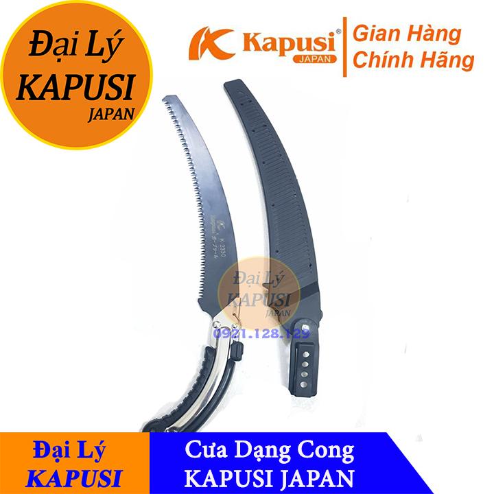 Cưa gỗ cầm tay, cưa dạng cong KAPUSI JAPAN