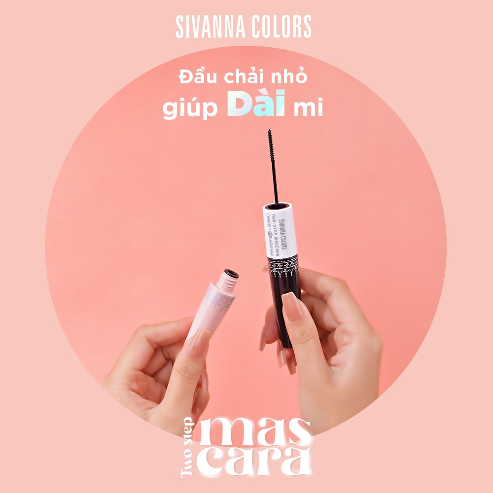 Chuốt mi Sivanna colors two-step mascara