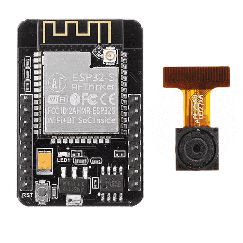 Mạch thu phát wifi Esp32 camera, có đế cắm nạp code (loại tốt)