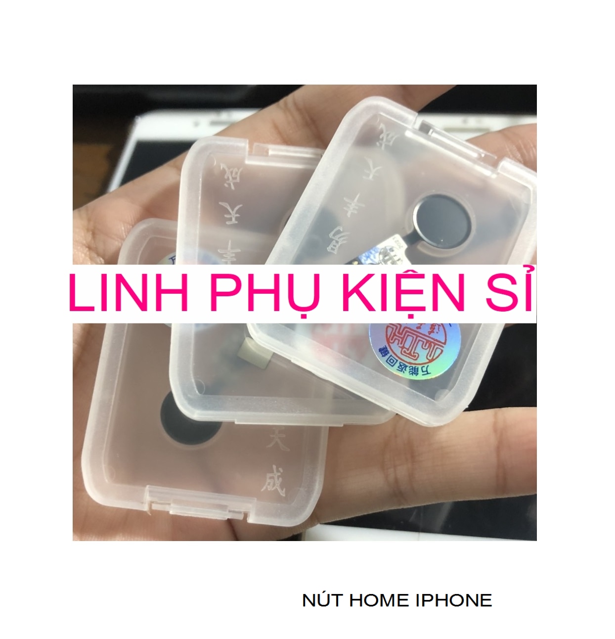 NÚT HOME DÙNG CHO IPHONE 8 PLUS MÀU ĐEN