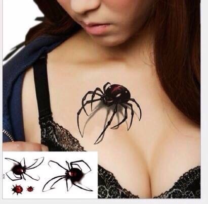 [HCM]Hình xăm dán halloween nhện và bọ cạp 10x6cm