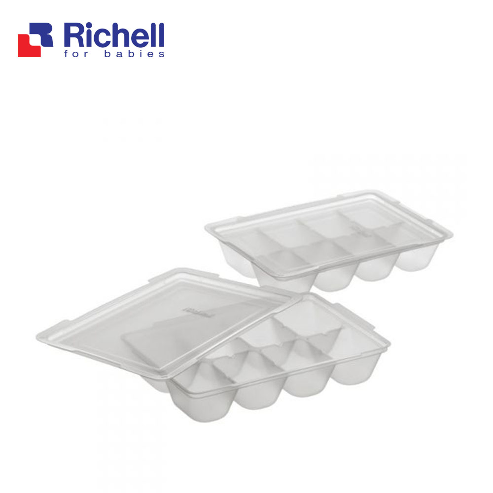 [XẢ HÀNG] Khay chia thức ăn dặm Richell Nhật Bản (25ml/50ml)