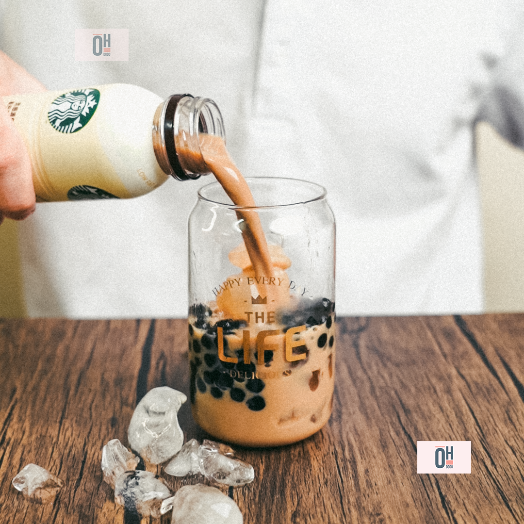Cà phê đóng chai Low Fat Starbucks milky cheese latte 270ml