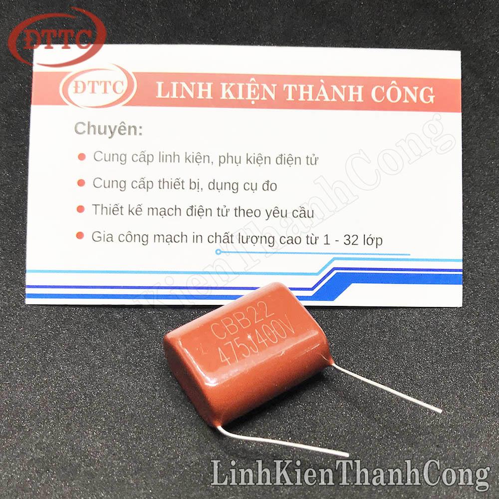 Tụ cbb 475j 4.7uf 400v